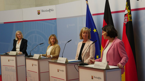 Ministerinnen Doris Ahnen, Katrin Eder und Daniela Schmitt ziehen positive Zwischenbilanz zum Kommunalen Investitionsprogramm Klimaschutz und Innovation (KIPKI)