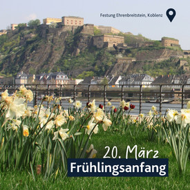 Frühlingsanfang in Rheinland-Pfalz