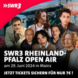 "SWR3 Rheinland-Pfalz Open Air" im Regierungsviertel in Mainz